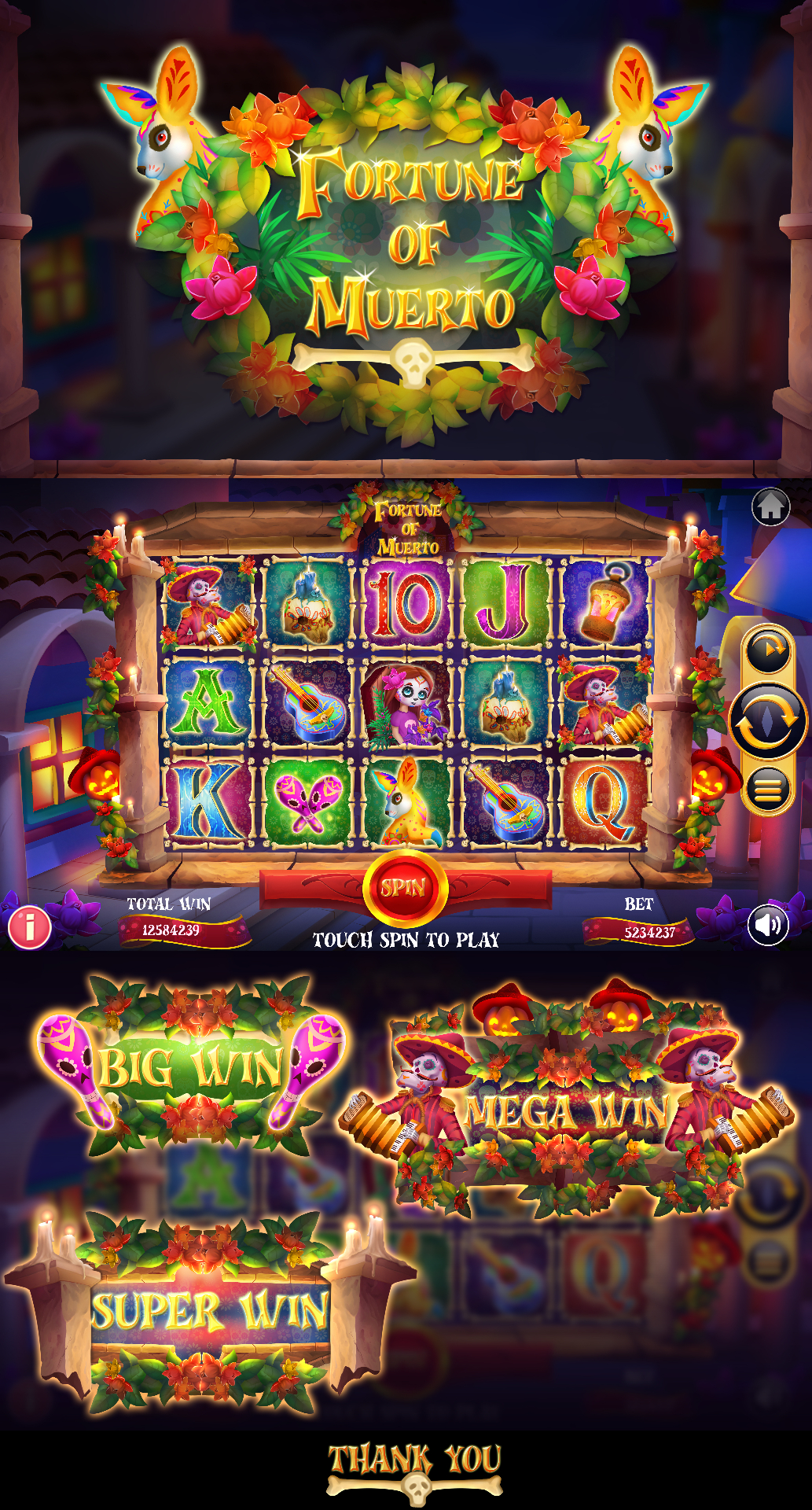 Fortune of Muerto — Slot Game