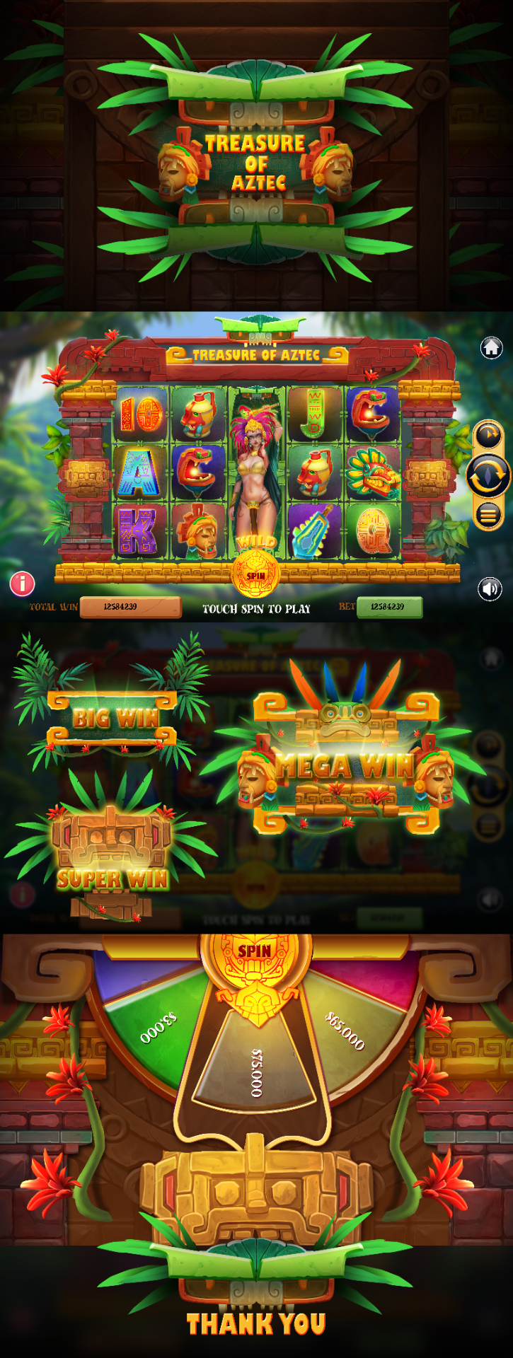 Treasure of Aztec — Slot Game