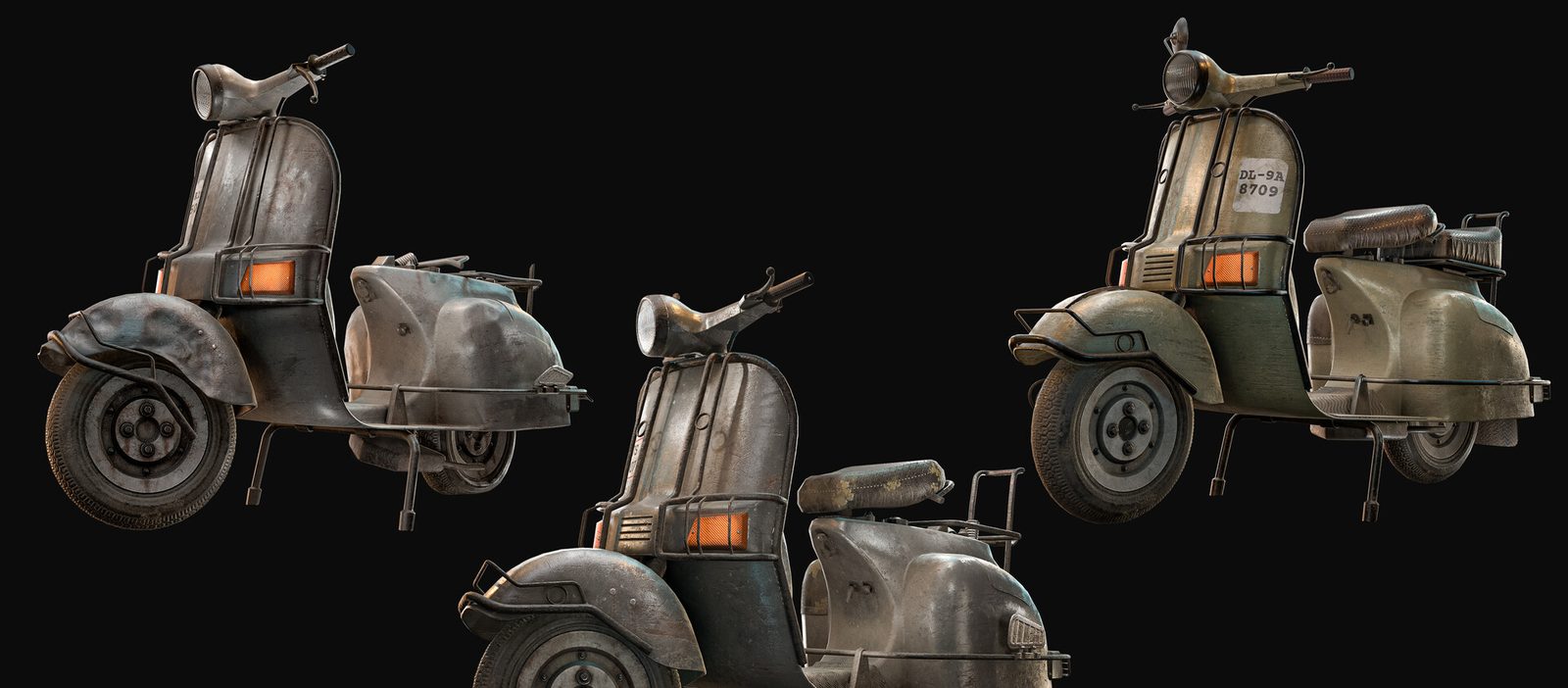 Hindwarfare Vehicle -Chetak scooter